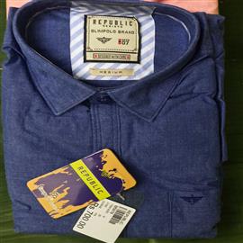 Republic Rebirth Men Slim Fit Casual Shirt - 3 Shirt